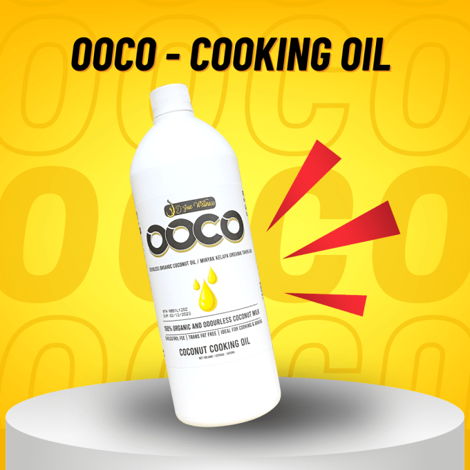 Minyak Masak OOCO - Odourless Organic Coconut Oil