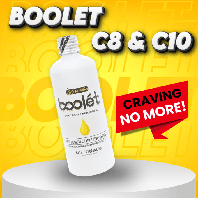 Boolet C8 & C10 ( 500ml ) - RM 290