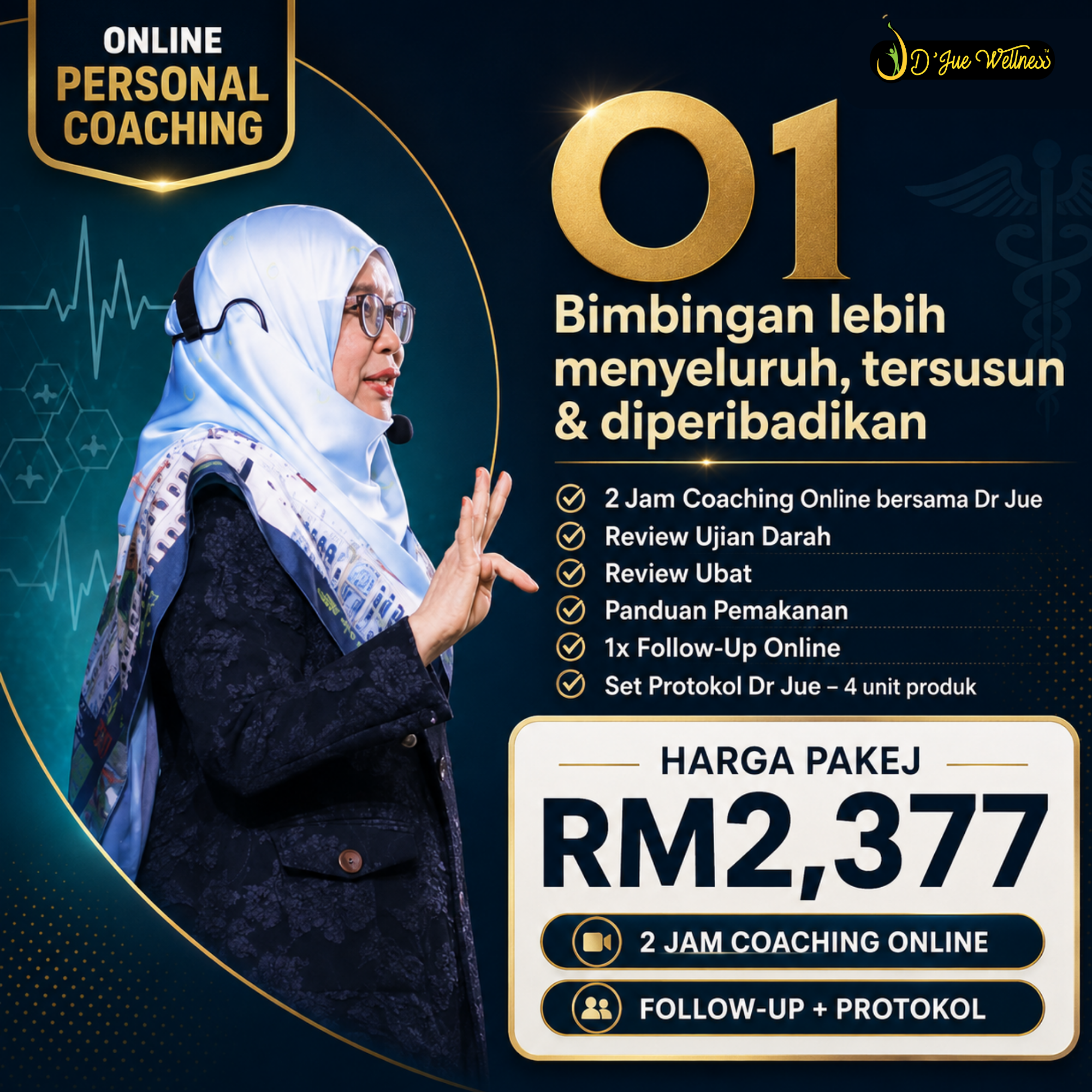 ONLINE PERSONAL COACHING O1 - RM 2,377